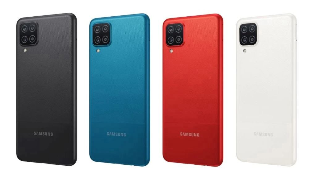 Samsung Galaxy A12 colors