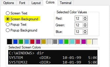 cmd, command prompt, windows cmd,change color on command prompt, change color on cmd, change background color in command prompt, command prompt background color