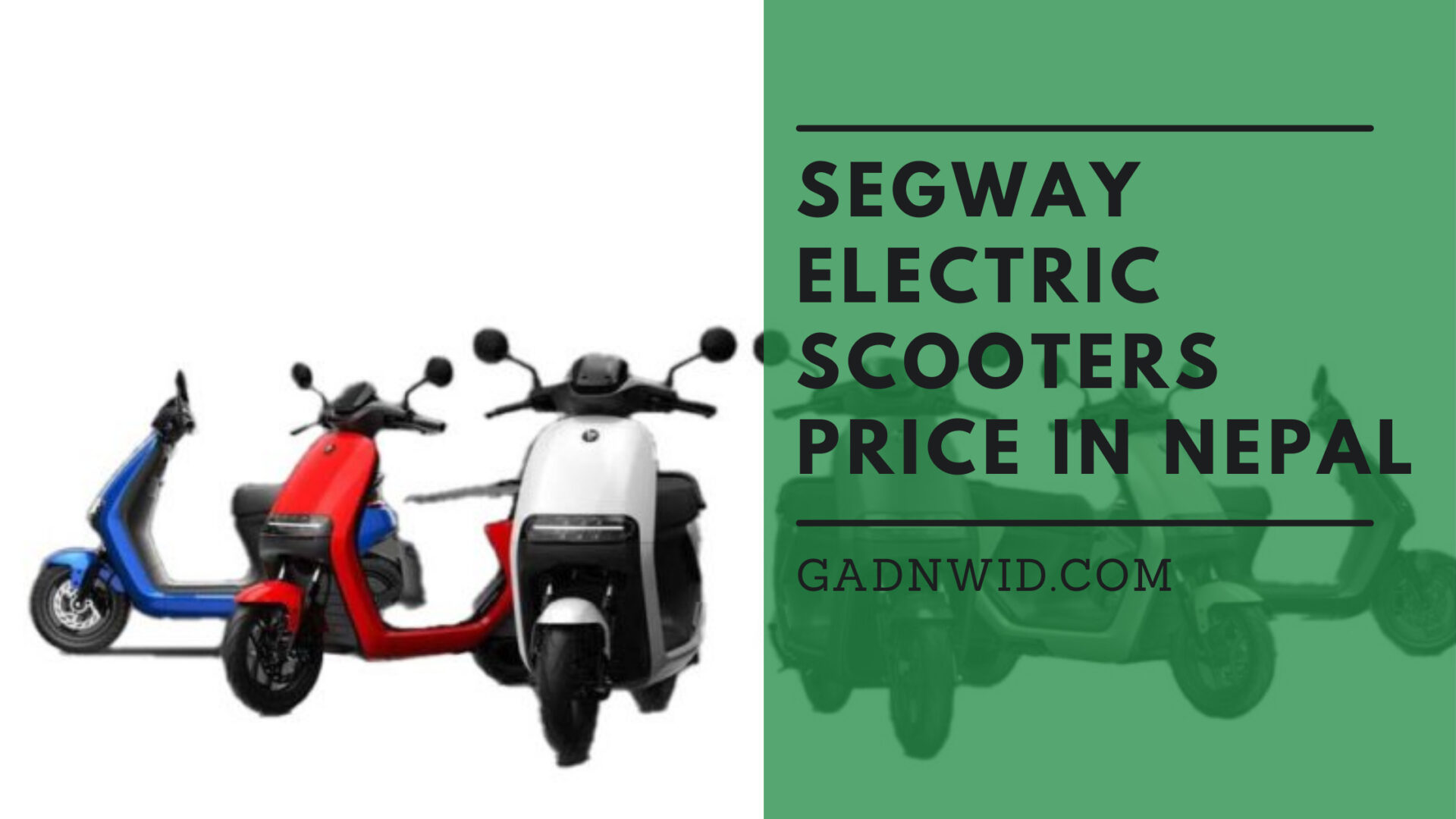 Segway Electric Scooters Price in Nepal