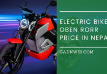 Electric BIke Oben Rorr Price in Nepal