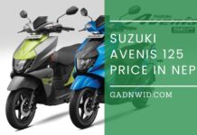 Suzuki Avenis 125 Price in Nepal